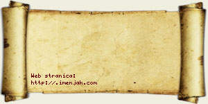 Janko Zeremski vizit kartica